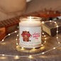 Happy Valentine's Day Candle - Adorable Brown Cow with Heart-Shaped Pink Glasses, 9oz