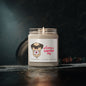 Happy Valentines Day Candle - Cute Chubby Pug, 9oz
