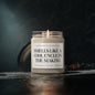 Smells Like a Cool Uncle in the Making! 9oz Pregnancy Announcement Candle