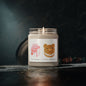 Kawaii Strawberry Milk Carton Candle with Fluffy Bear Sandwich - Adorably Sweet Vibes, 9oz