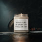 Smells Like Diapers and Uncle Duties! 9oz Pregnancy Announcement Candle