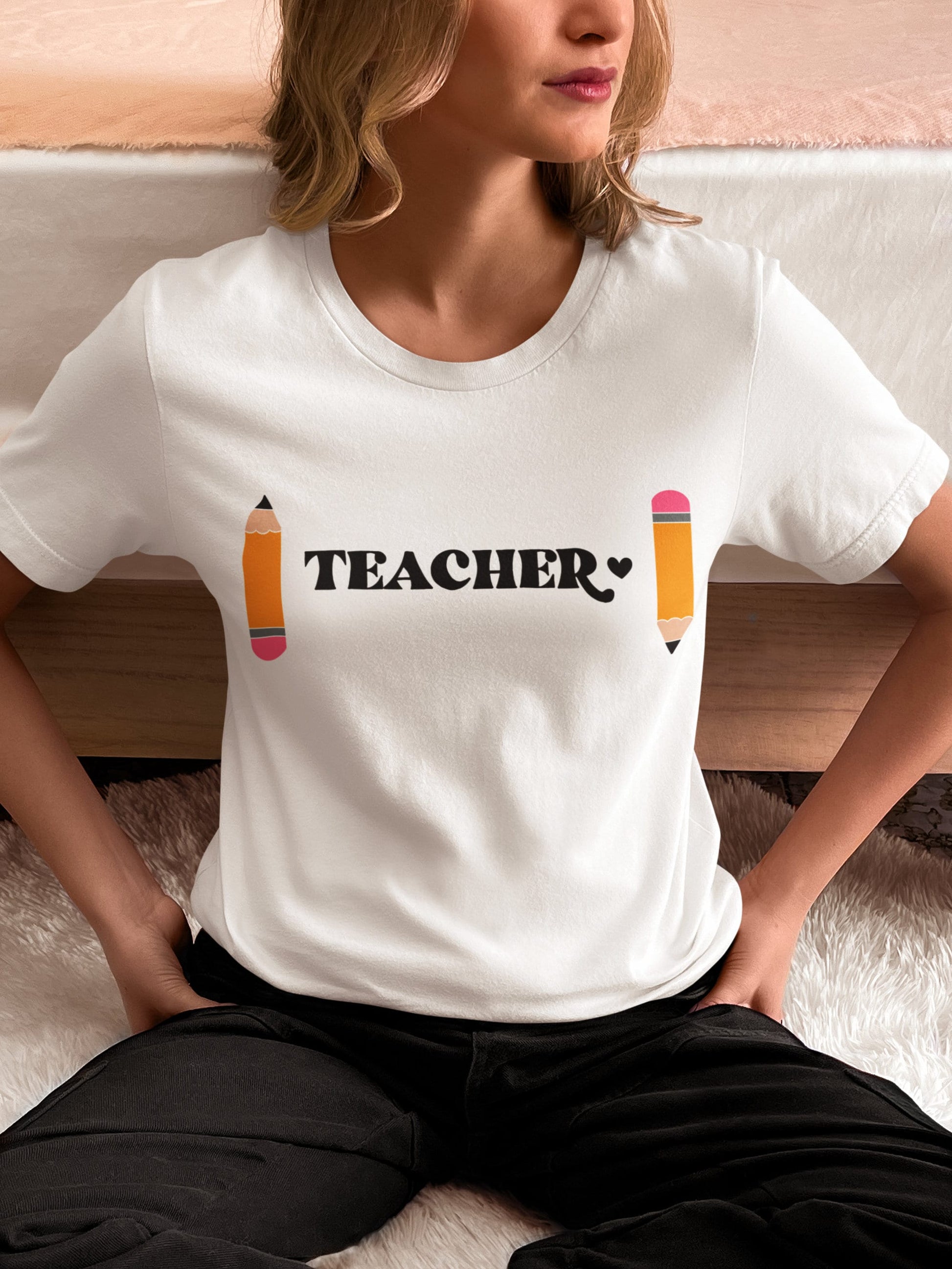 Teacher t-shirt- Teacher appreciation- Teaching assistant- Teaching tiny humans- Teacher casual wear- Gift for teacher- Best teacher