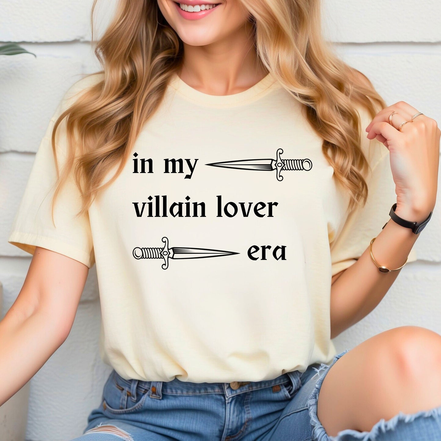 In My Villain lover Era t-shirt- Booktok- Book lover- reader- Dreamer- Gift for her- Gift for him- dark romance- spicy romance- spicy book