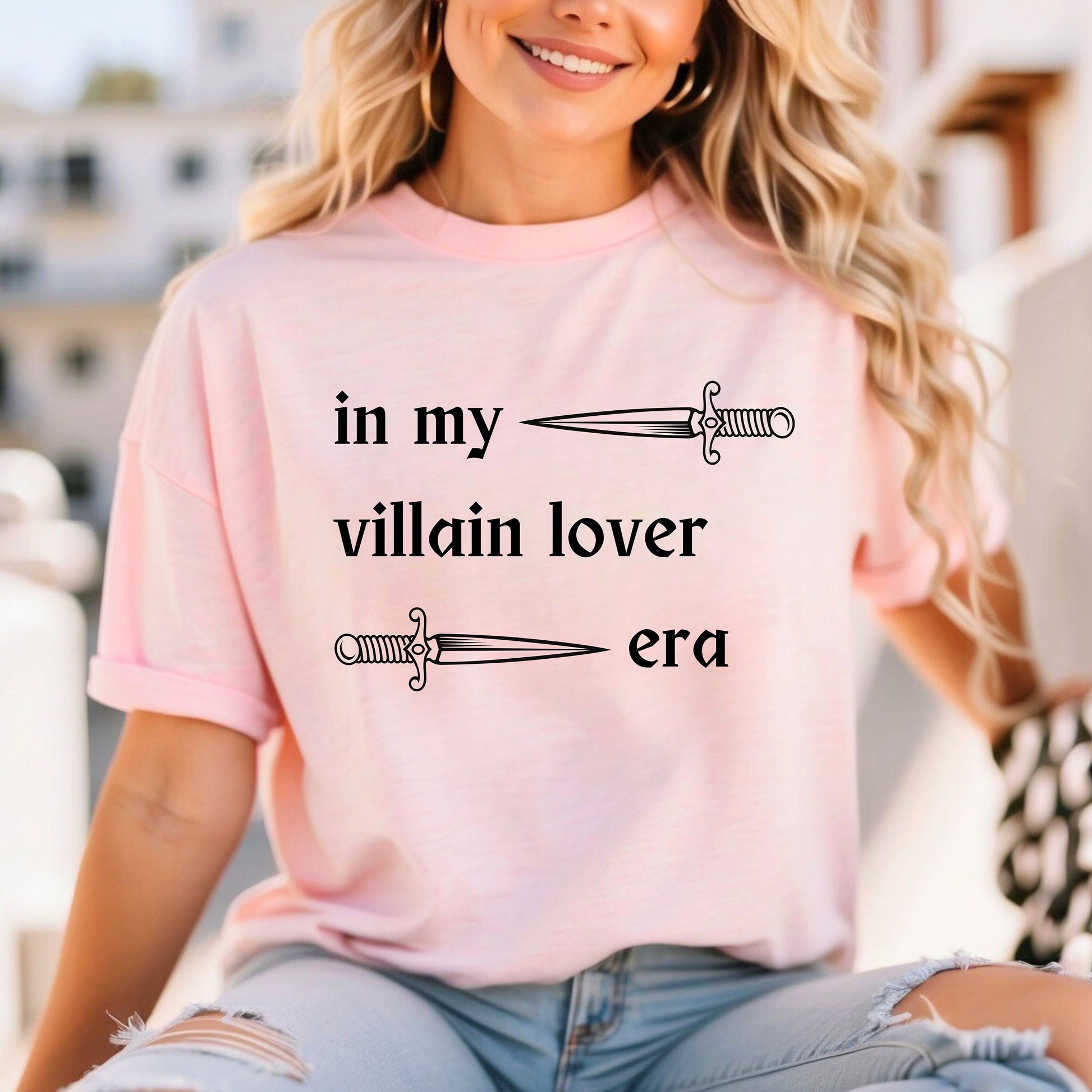 In My Villain lover Era t-shirt- Booktok- Book lover- reader- Dreamer- Gift for her- Gift for him- dark romance- spicy romance- spicy book