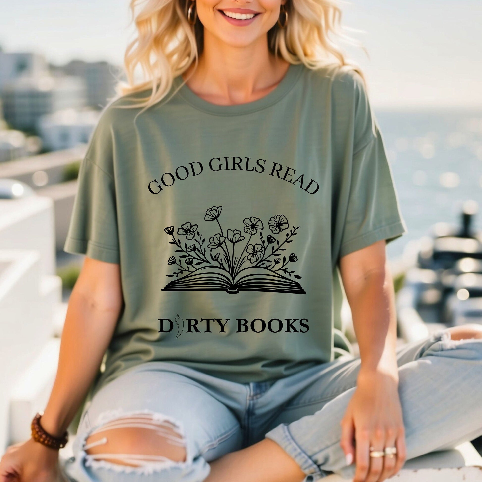 Good girls read dirty books- Booktok- book lover- Smut reader- romance reader- cozy hoodie- smut tee- gift for her- Smut lover