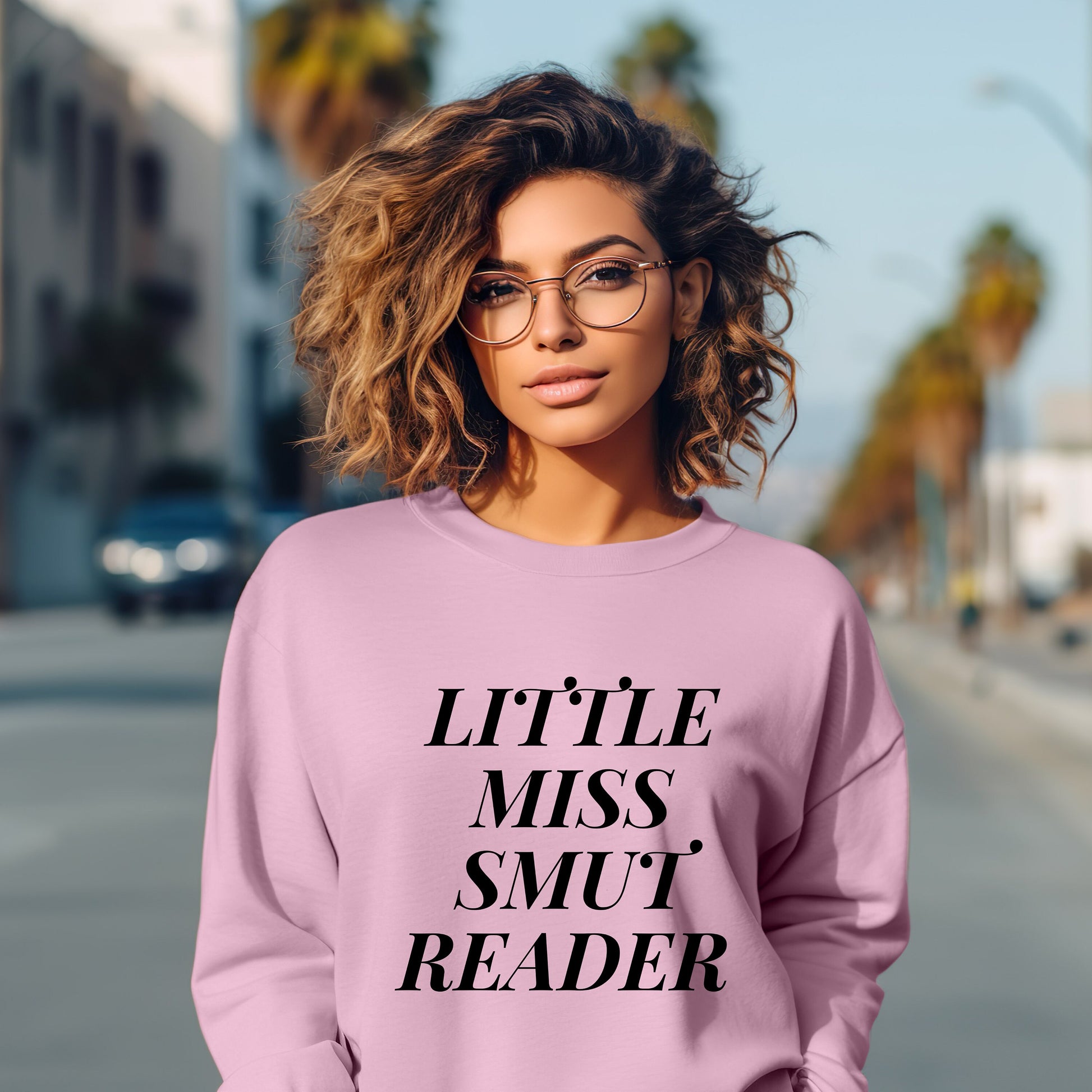 Little Miss Smut Reader sweatshirt- Booktok- book lover- Smut reader- romance reader- cozy hoodie- smut hoodie- gift for her- Smut lover