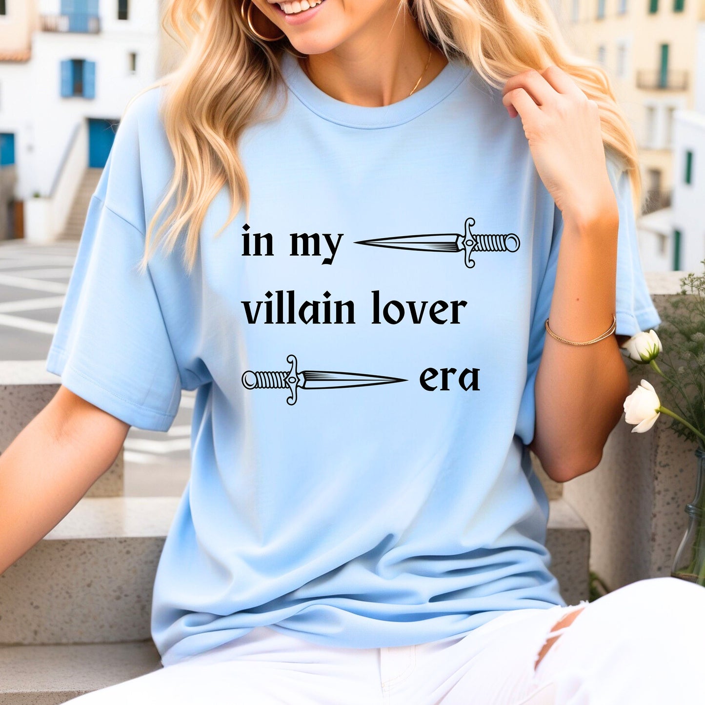 In My Villain lover Era t-shirt- Booktok- Book lover- reader- Dreamer- Gift for her- Gift for him- dark romance- spicy romance- spicy book