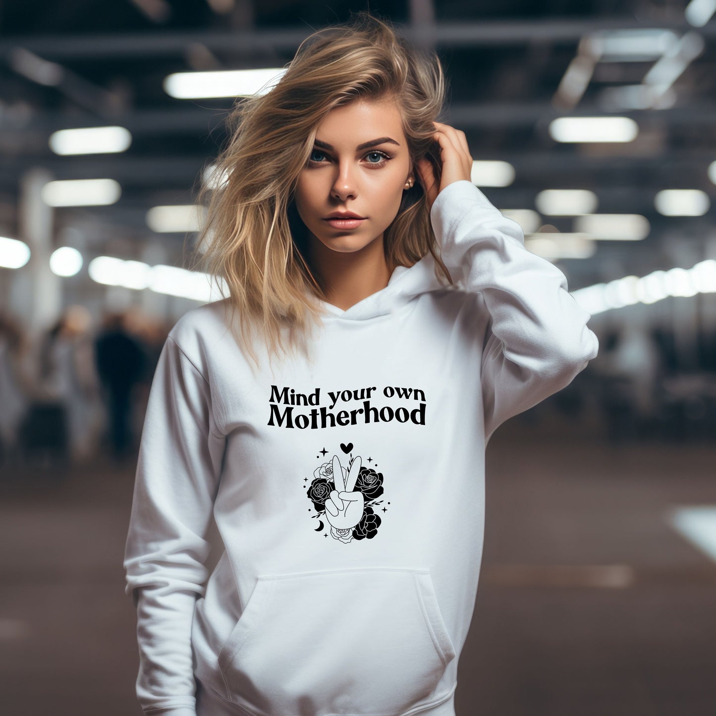 Mind your own Motherhood- Momtok- Mom hoodie- Mom aesthetic- mom casual- new mom- gift for moms- sassy mom- funny mom hoodie- unqiue hoodie