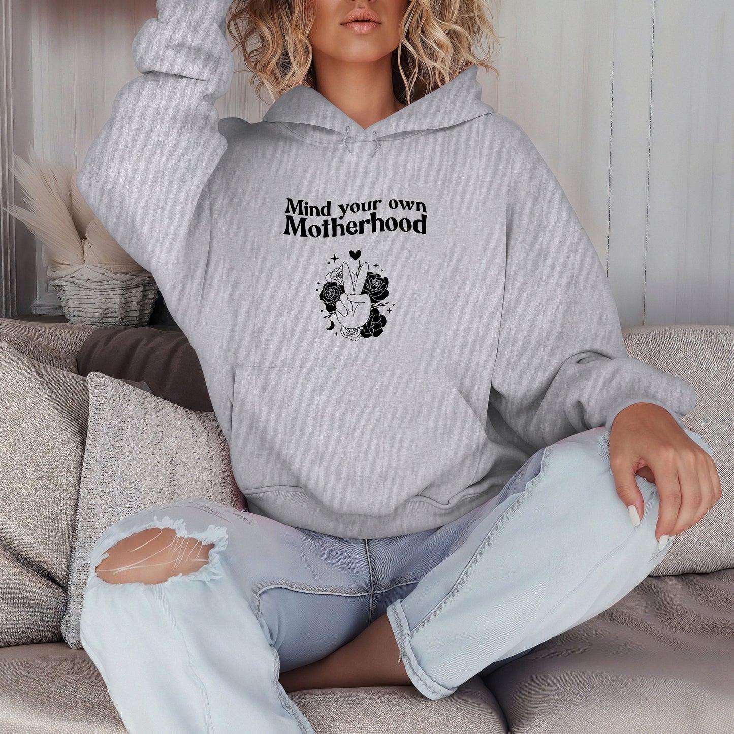 Mind your own Motherhood- Momtok- Mom hoodie- Mom aesthetic- mom casual- new mom- gift for moms- sassy mom- funny mom hoodie- unqiue hoodie