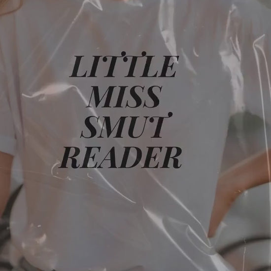 Little Miss Smut Reader t-shirt- Booktok- book lover- Smut reader- romance reader- cozy tee- smut tee- gift for her- Smut lover-dark romance